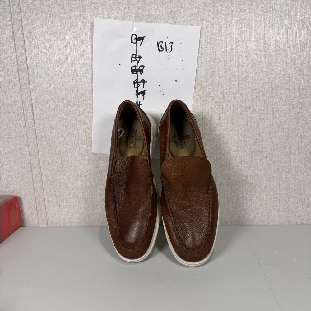 Stafford Men's Albert Ortholite Loafers Cognac Size‎ 9 M